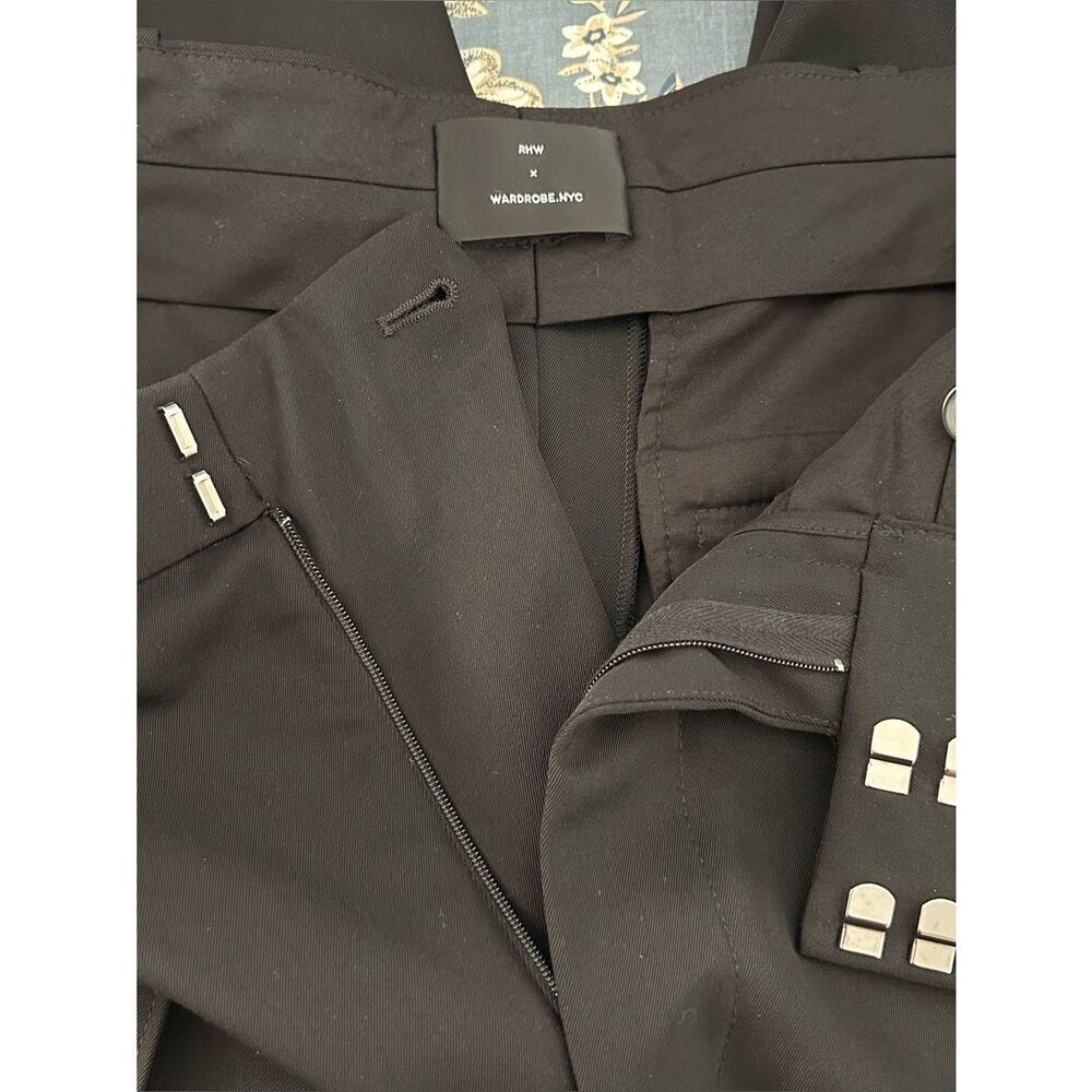 WARDROBE.NYC + RHW wool pants in black - Picture 8 of 16
